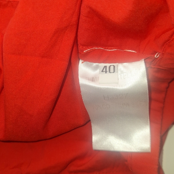 Red Off-Shoulder Mini Dress - Picture 2 of 6